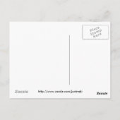 Postkarte der Königin (Rückseite)