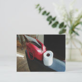 Postkarte der Königin des Herzens (Stehend Vorderseite)