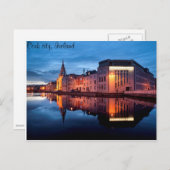 Postkarte der Korkenkirche (Vorne/Hinten)