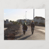 Postkarte der künstlerischen Schiebebühne (Vorderseite)