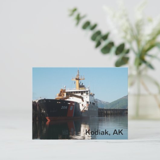 Postkarte der Küstenwache (Stehend Vorderseite)