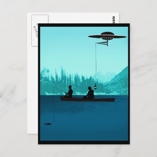 Postkarte der Lebensmittelkette (Vorne/Hinten)