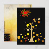 Postkarte der Liebe (Vorne/Hinten)