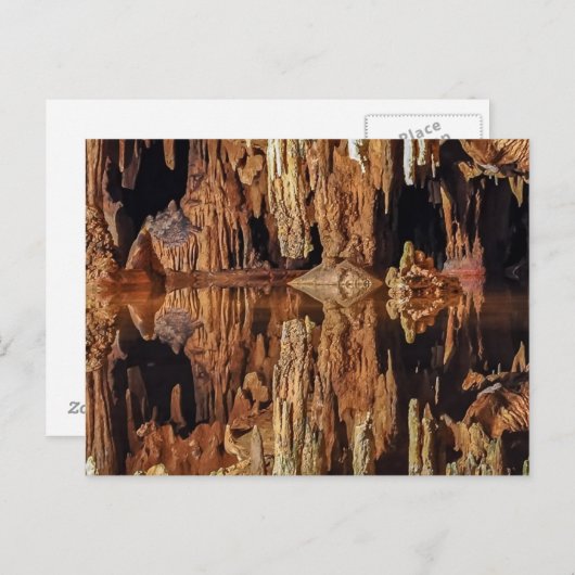 Postkarte der Luray Höhlen in VA. (Vorne/Hinten)