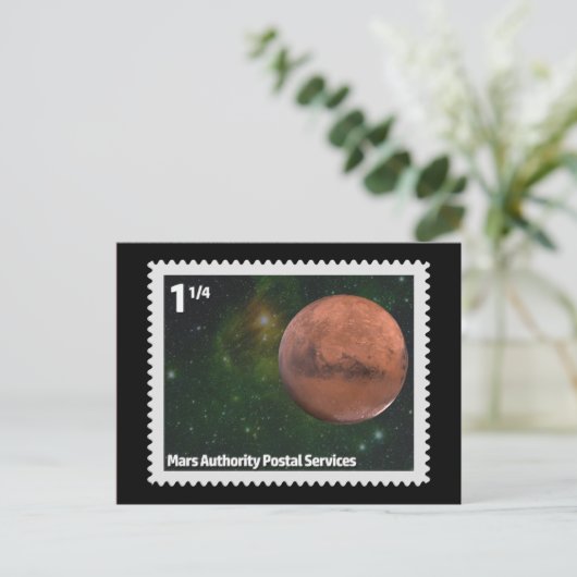 Postkarte der Mars (Stehend Vorderseite)