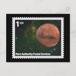Postkarte der Mars