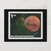 Postkarte der Mars (Vorderseite)