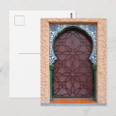 Postkarte der maurischen Architektur (Vorne/Hinten)
