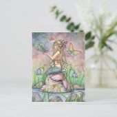 Postkarte der Meerjungfrau, Magie der Kreekseite (Stehend Vorderseite)