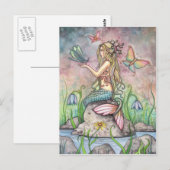 Postkarte der Meerjungfrau, Magie der Kreekseite (Vorne/Hinten)