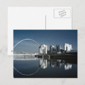 Postkarte der Millennium Bridge (Vorne/Hinten)