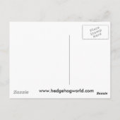 Postkarte der Neugier (Rückseite)