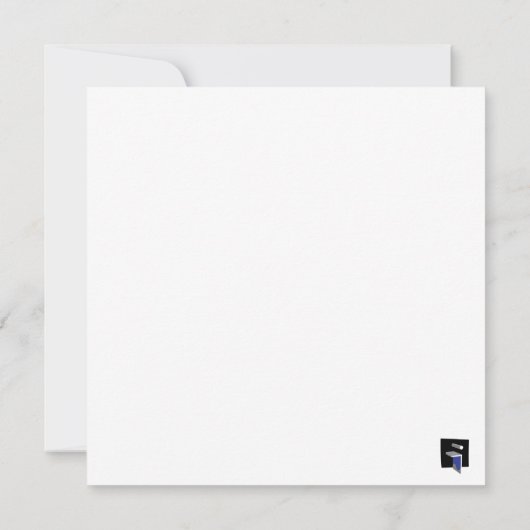 Postkarte der Neugier (Rückseite)