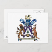 Postkarte der Norfolk-Inseln (Vorne/Hinten)