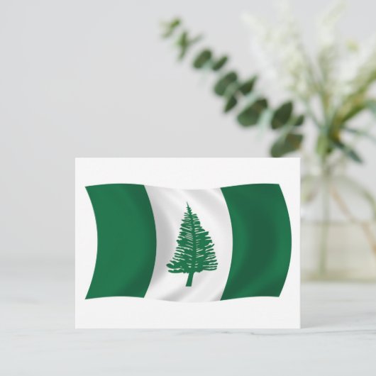 Postkarte der Norfolkinsel (Stehend Vorderseite)