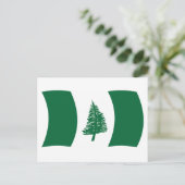 Postkarte der Norfolkinsel (Stehend Vorderseite)