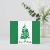 Postkarte der Norfolkinseln (Stehend Vorderseite)