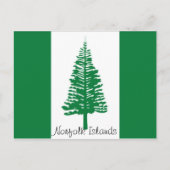 Postkarte der Norfolkinseln (Vorderseite)