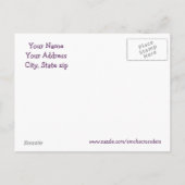 Postkarte der offenen Hauseinladung (Rückseite)