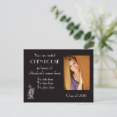 Postkarte der offenen Hauseinladung (Stehend Vorderseite)