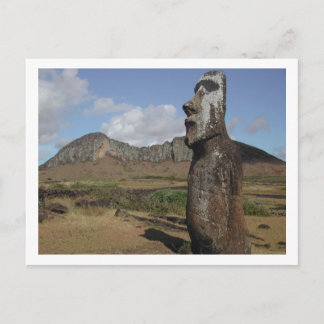 Postkarte der Osterinsel, Chile