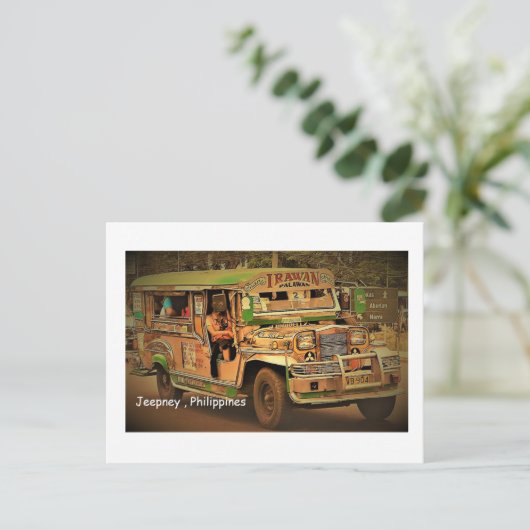 Postkarte der Philippinen (Stehend Vorderseite)