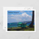 Postkarte der Philippinen (Vorne/Hinten)