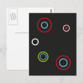 Postkarte der Play-Taste (Vorne/Hinten)