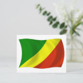 Postkarte der Republik Kongo (Stehend Vorderseite)
