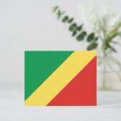 Postkarte der Republik Kongo (Stehend Vorderseite)