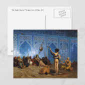 Postkarte: Der Schlange-Charmer Postkarte (Vorne/Hinten)