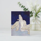 Postkarte: Der Schneemeister Postkarte (Stehend Vorderseite)