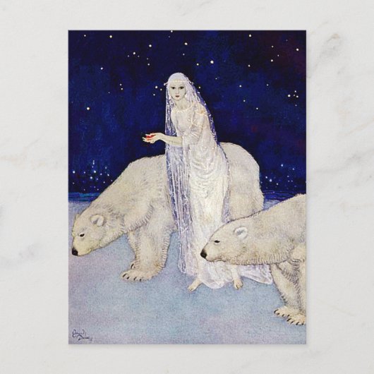 Postkarte: Der Schneemeister Postkarte (Vorderseite)