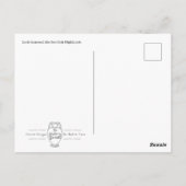 Postkarte der schottischen Highlands (Rückseite)
