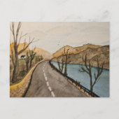 Postkarte der schottischen Highlands (Vorderseite)