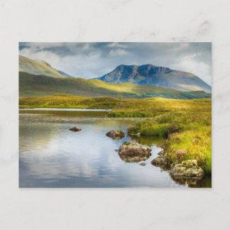 Postkarte der schottischen Highlands-Landschaft