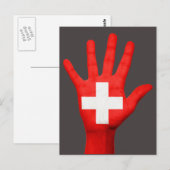 Postkarte der Schweiz (Vorne/Hinten)