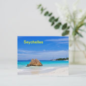 Postkarte der Seychellen (Stehend Vorderseite)