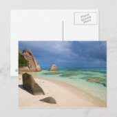 Postkarte der Seychellen (Vorne/Hinten)