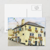 Postkarte "Der sichere Hafen" (Vorne/Hinten)