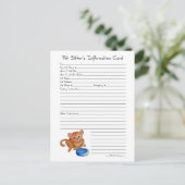 Postkarte der Sitzenden - Katze (Stehend Vorderseite)