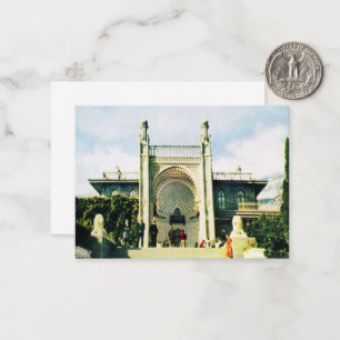 Postkarte der Sowjetunion mit Schloss Vorontsov in