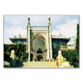 Postkarte der Sowjetunion mit Schloss Vorontsov in Tischnummer (Vorderseite)