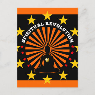 Postkarte der spirituellen Revolution