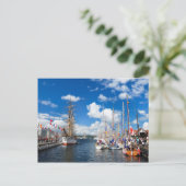 Postkarte der Stadt Bergen (Stehend Vorderseite)