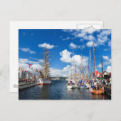 Postkarte der Stadt Bergen (Vorne/Hinten)