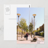 Postkarte der Stadt Dublin (Vorne/Hinten)