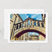 Postkarte der Stadt Oxford (Vorne/Hinten)