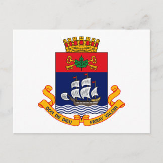 Postkarte der Stadt Quebec