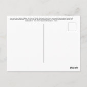 Postkarte der Stadt Rocks (Rückseite)